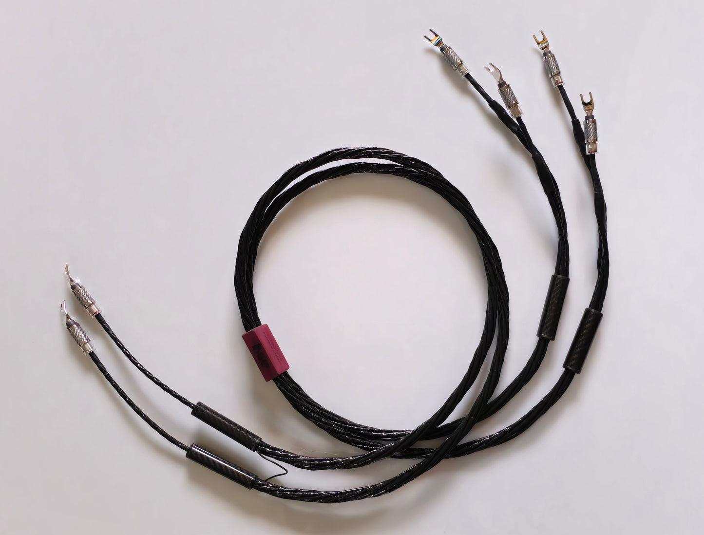 Purple Heart biwire speakerkabel