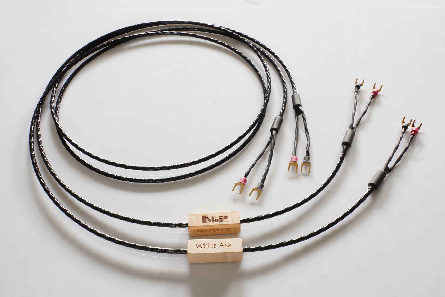 White Ash luidspreker Kabel (single wire)