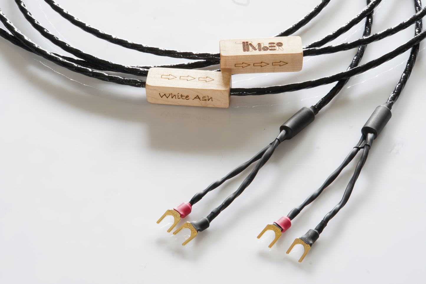 White Ash luidspreker Kabel (single wire)