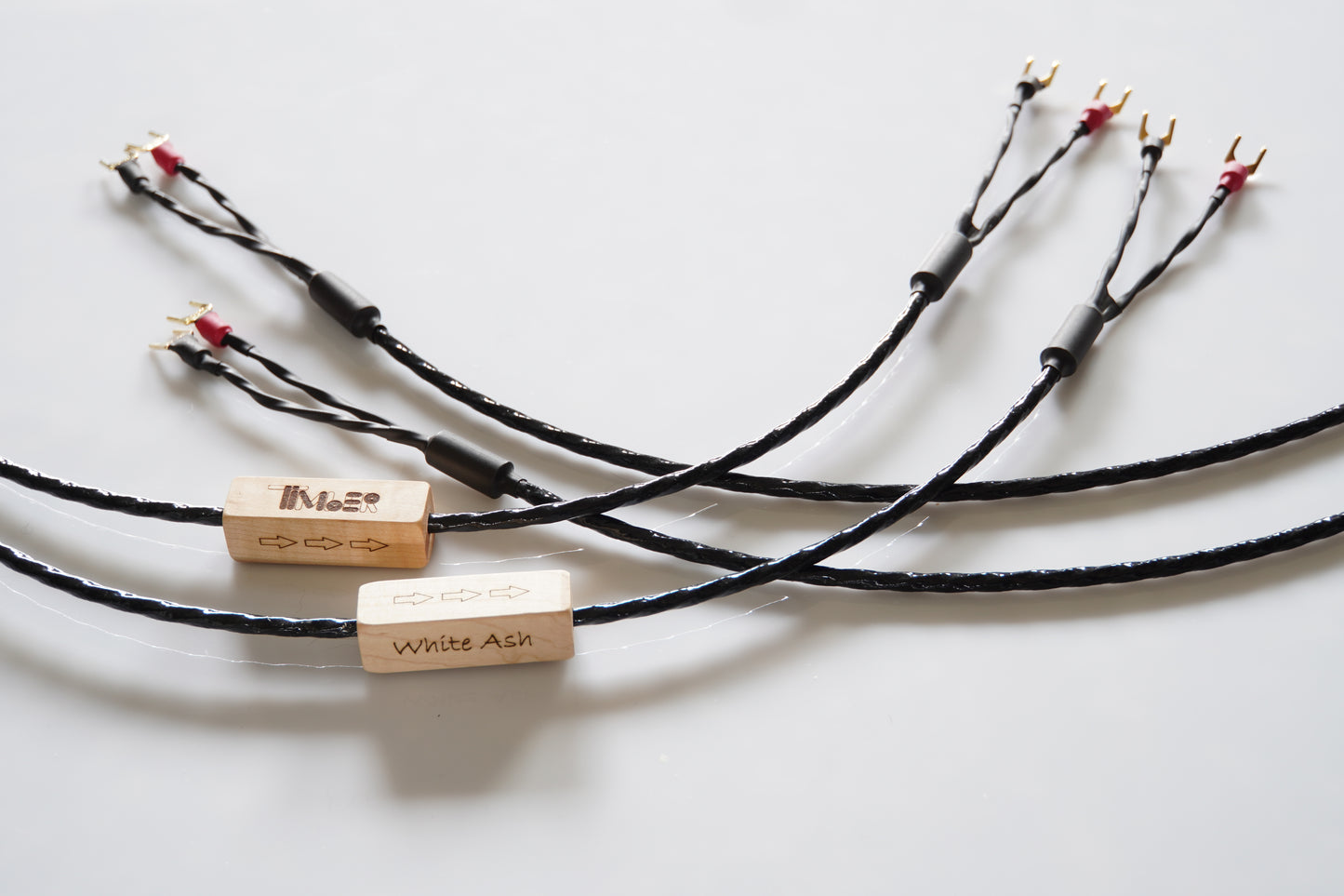 White Ash luidspreker Kabel (single wire)